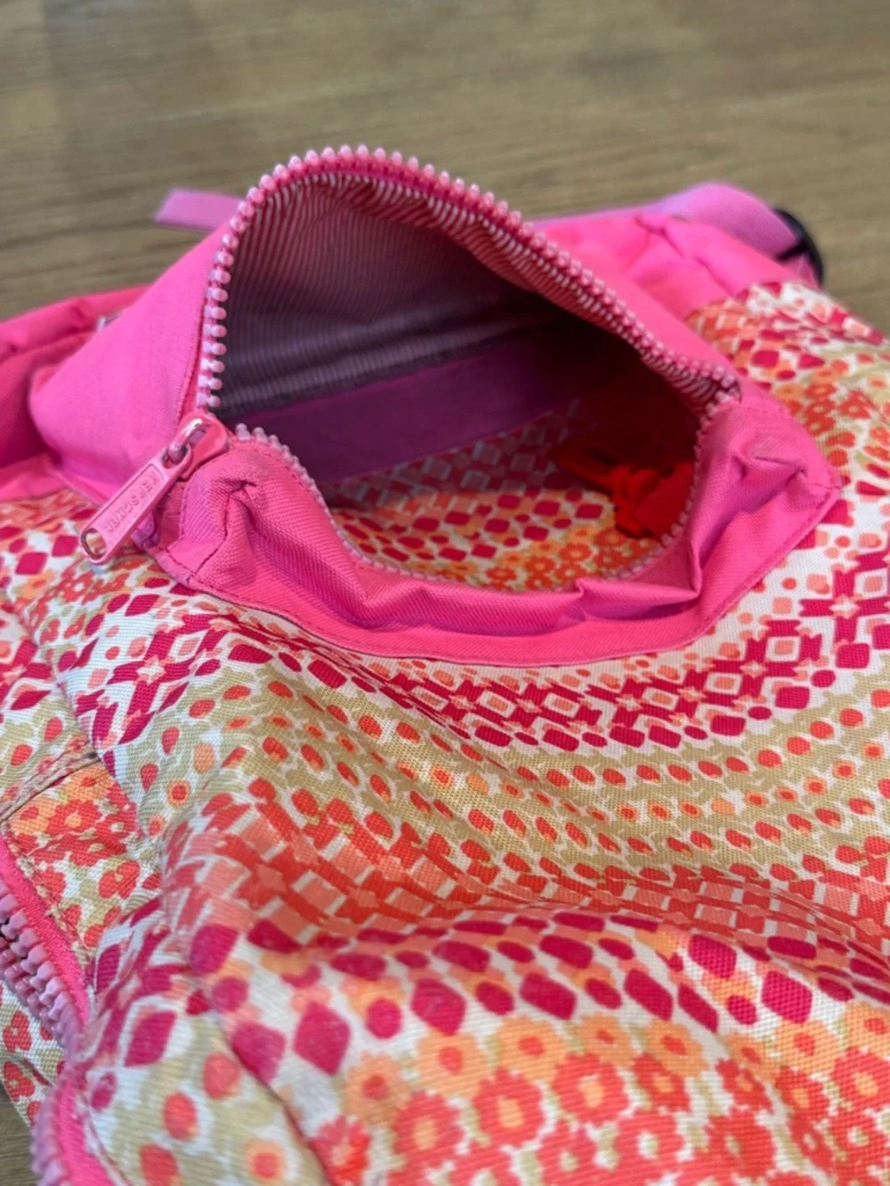 Herschel Supply Co. Heritage Kids Backpack Pink Floral Geometric Print